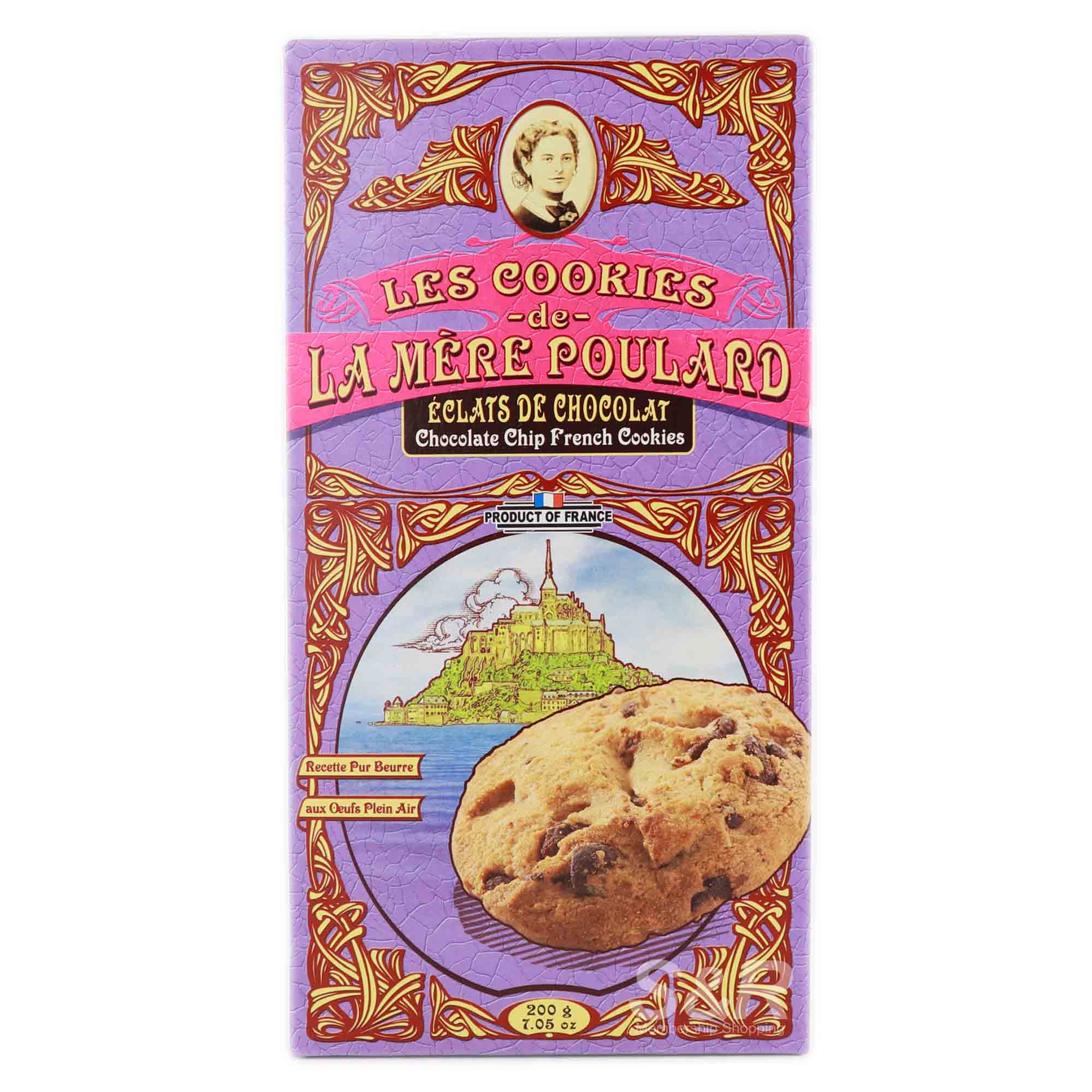 La Mere Poulard Chocolate Chip French Cookies 200g La Mere Poulard Chocolate Chip French Cookies 200g